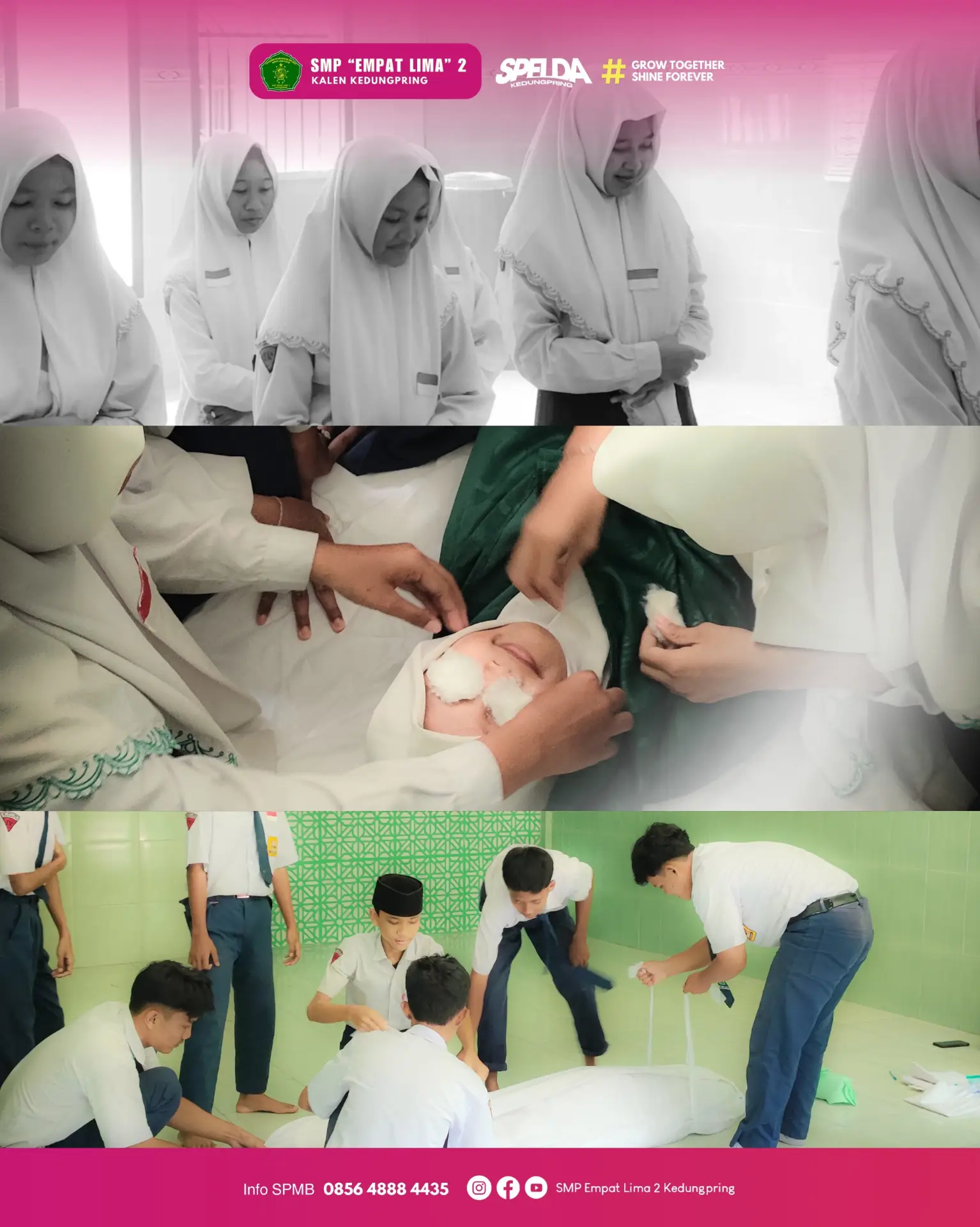 Ujian PSAJ Praktik Kelas 9 Berlangsung Kreatif dan Penuh Keterampilan